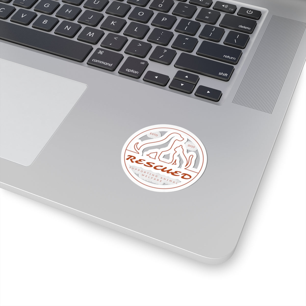 RESCUED Kiss-Cut Stickers
