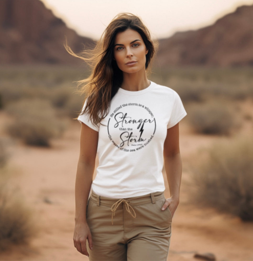 Stronger than the Storm t-shirt
