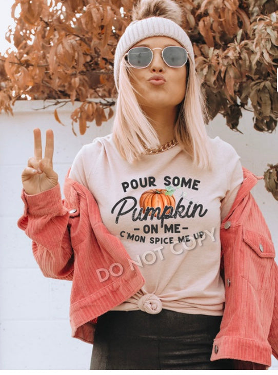 Pour Some Pumpkin On Me