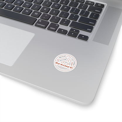 RESCUED Kiss-Cut Stickers