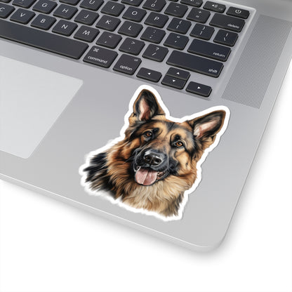German Shepherd Kiss-Cut Stickers