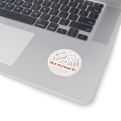RESCUED Kiss-Cut Stickers