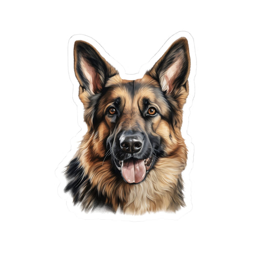 German Shepherd Kiss-Cut Stickers