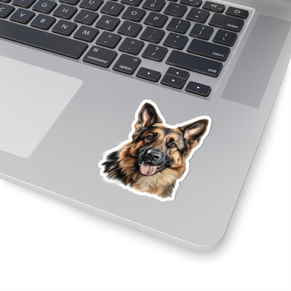 German Shepherd Kiss-Cut Stickers
