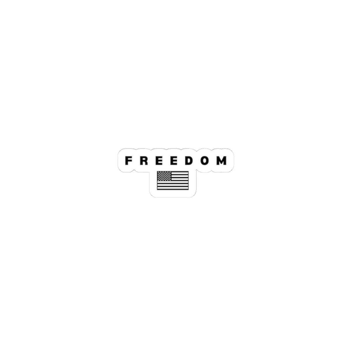 Patriotic Freedom Stickers
