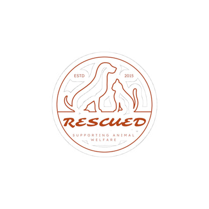 RESCUED Kiss-Cut Stickers