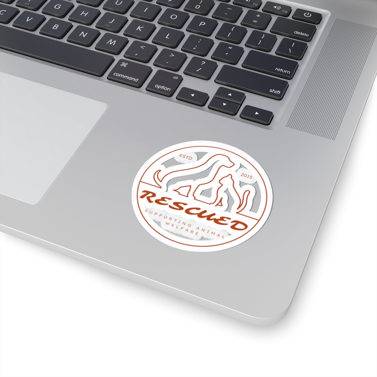 RESCUED Kiss-Cut Stickers