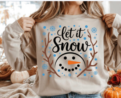 Let It Snow Christmas Crewneck
