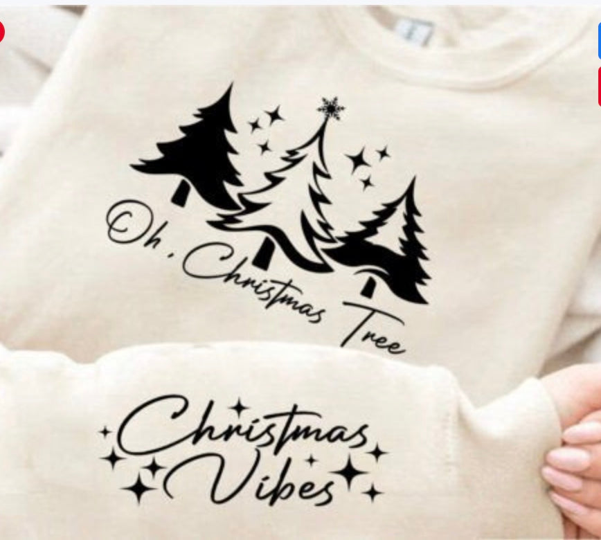 Christmas Vibes Crew Neck