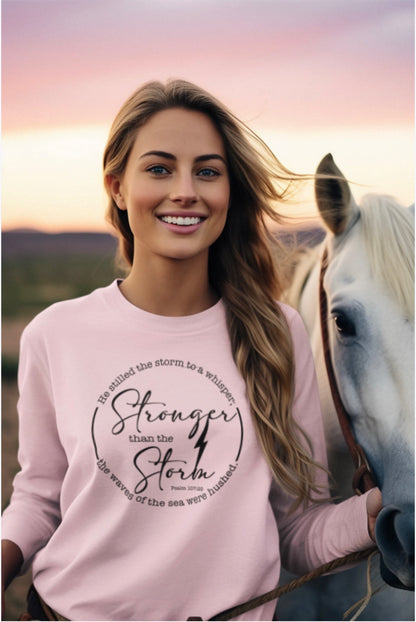 Stronger than the Storm t-shirt