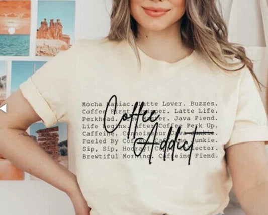 Coffee Addict T-shirt