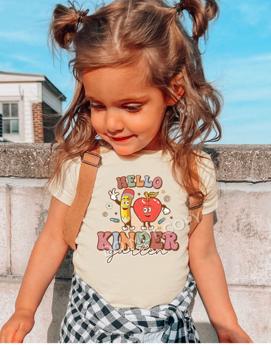 Hello Kindergarten!