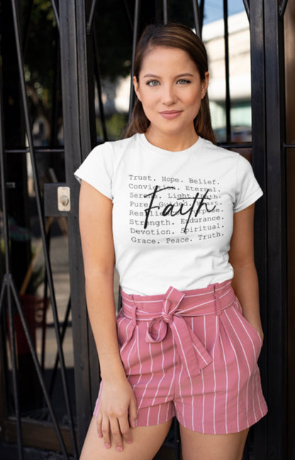 Faith Words T-Shirt