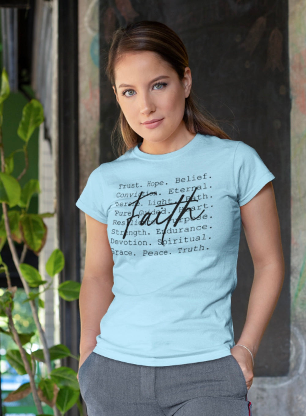 Faith Words T-Shirt