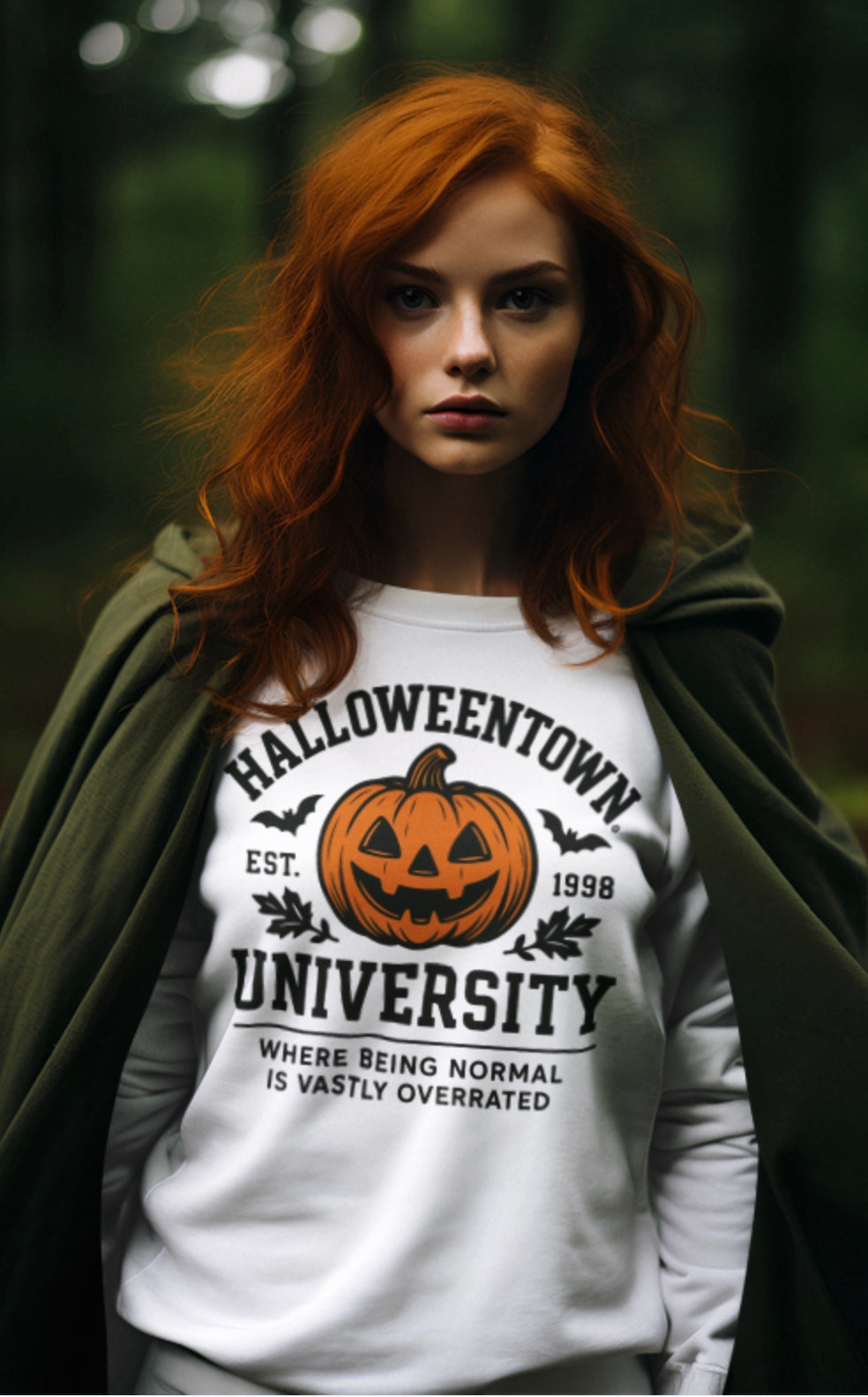 Halloweentown University Crew Neck Sweatshirt
